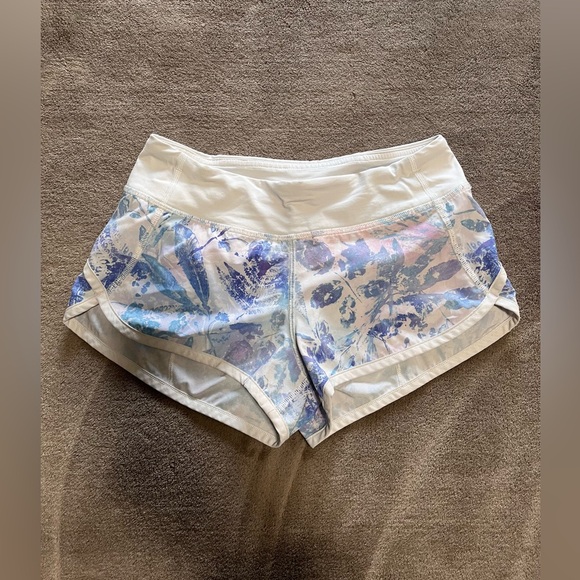 IVIVVA Girls Air Brush Print Pastel Athletic Shorts Sz 10 EUC - Picture 1 of 7